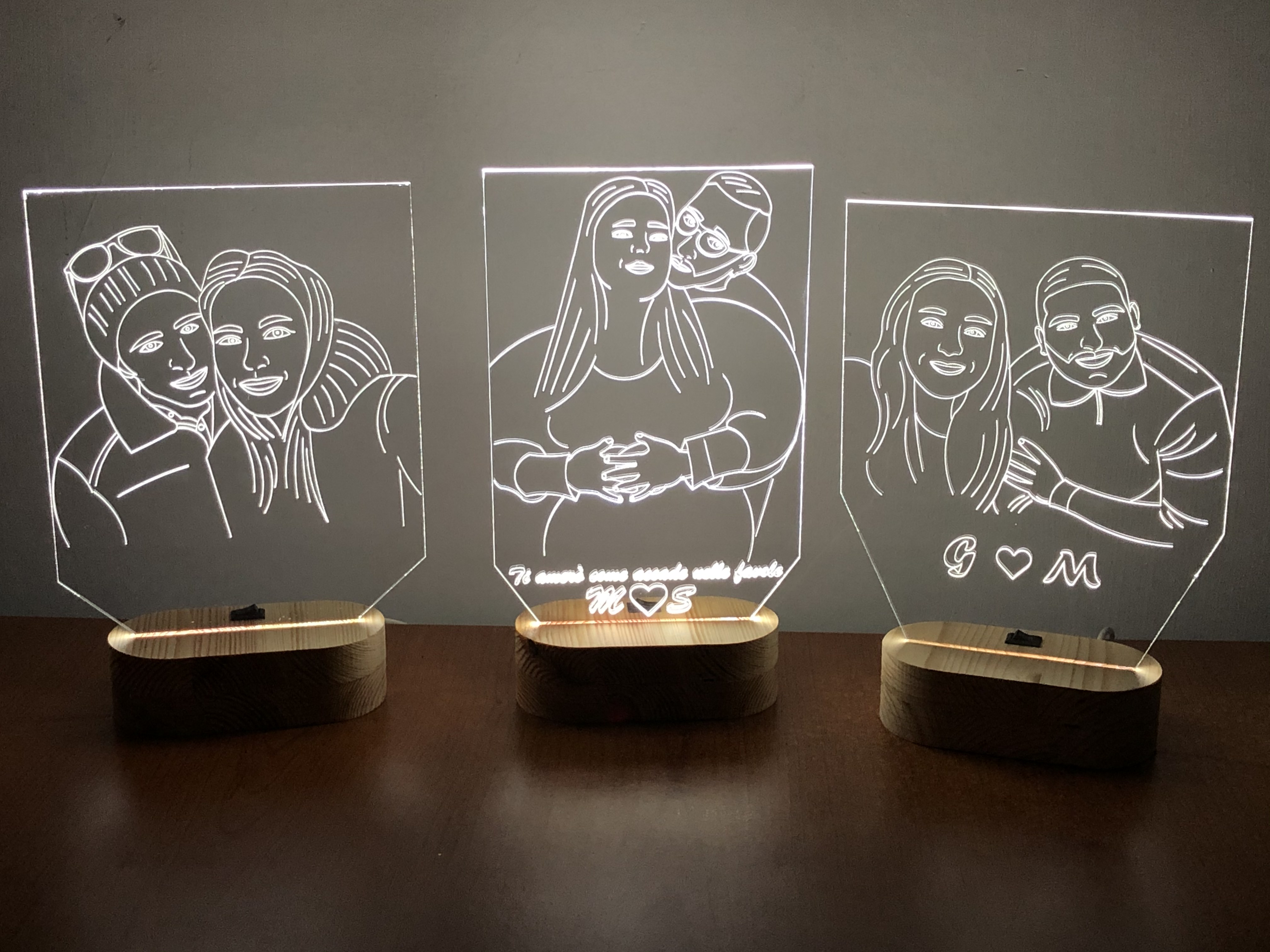 Lampada personalizzata